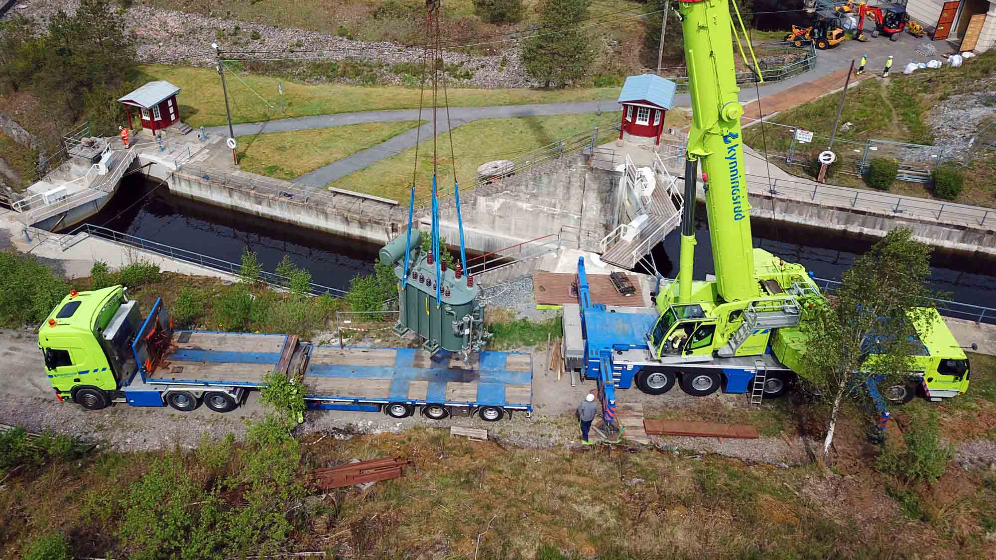 Kynnignsrud Nordic Crane satser i Vestfold og Telemark