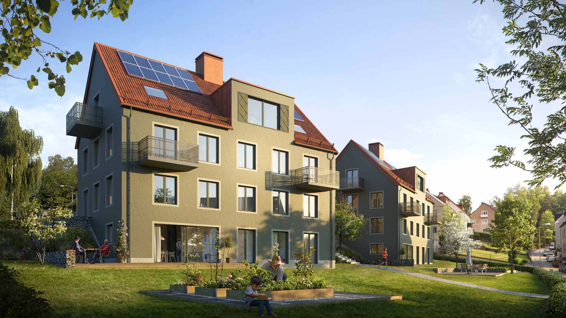 Eken 15 - nya lägenheter centralt i Borås